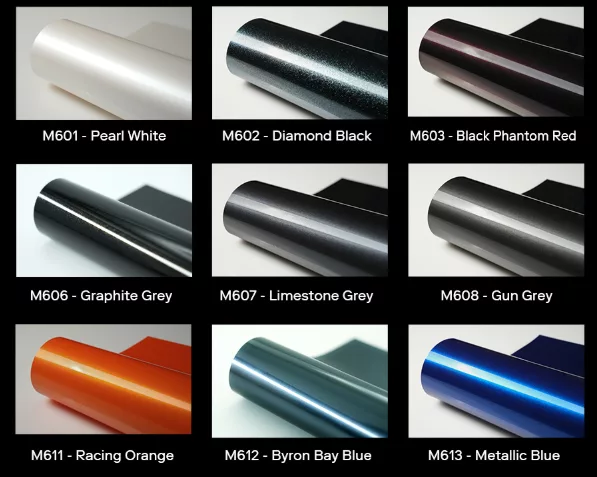 TERMINAX Chroma-X™ Color PPF color guide