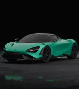 A car with TERMINAX Chroma-X™ Color PPF