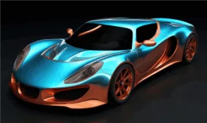 A car with TERMINAX film