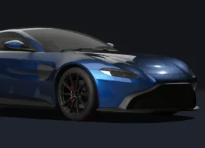 car with dark window tint