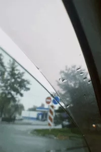 A car with 5% window film